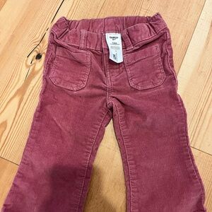 OshKosh B'gosh Kids Corduroy Pants - Pink 12 mths